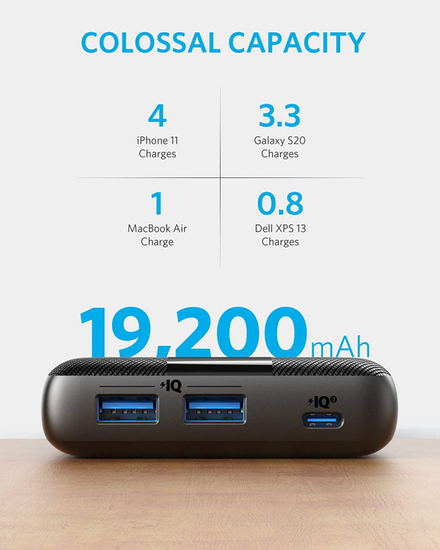 [全新行貨免運費]  Anker PowerCore III Elite 19200mAh 60W 行動電源