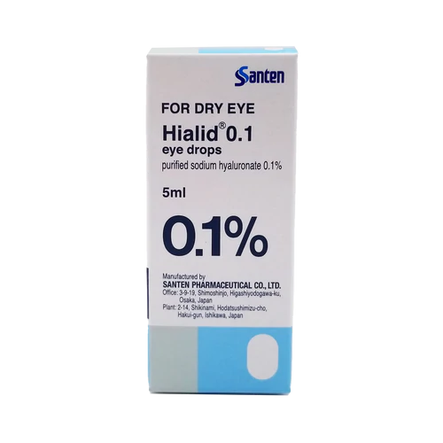 Santen Hialid 0.1% Eye Drops