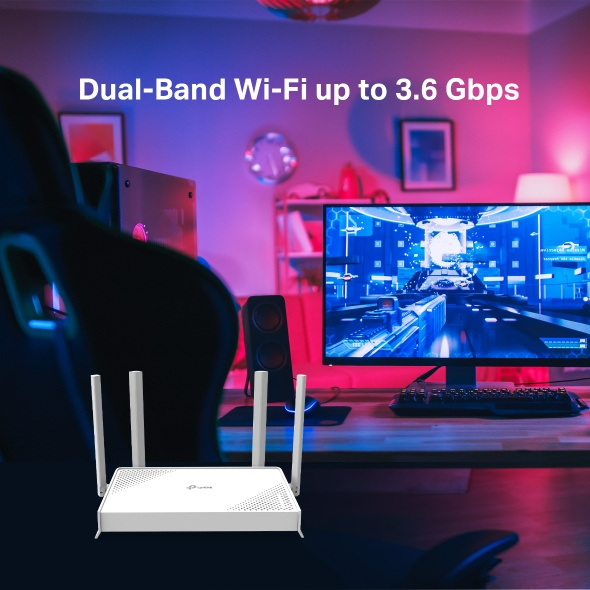 TP-Link Archer BE220W BE3600 雙頻 Wi-Fi 7 路由器 (支援1G光纖寬頻) TP-Link Archer BE220W BE3600 雙頻 Wi-Fi 7 路由器 (支援1G光纖寬頻)