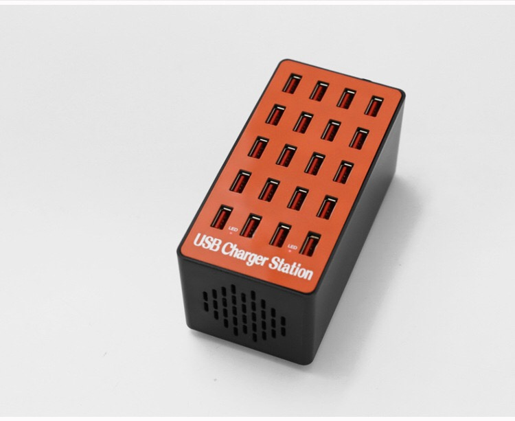 @SBT • 20口/40口 工業級 商用/家用極速充電方案 寬頻電壓設計USB智能充電站