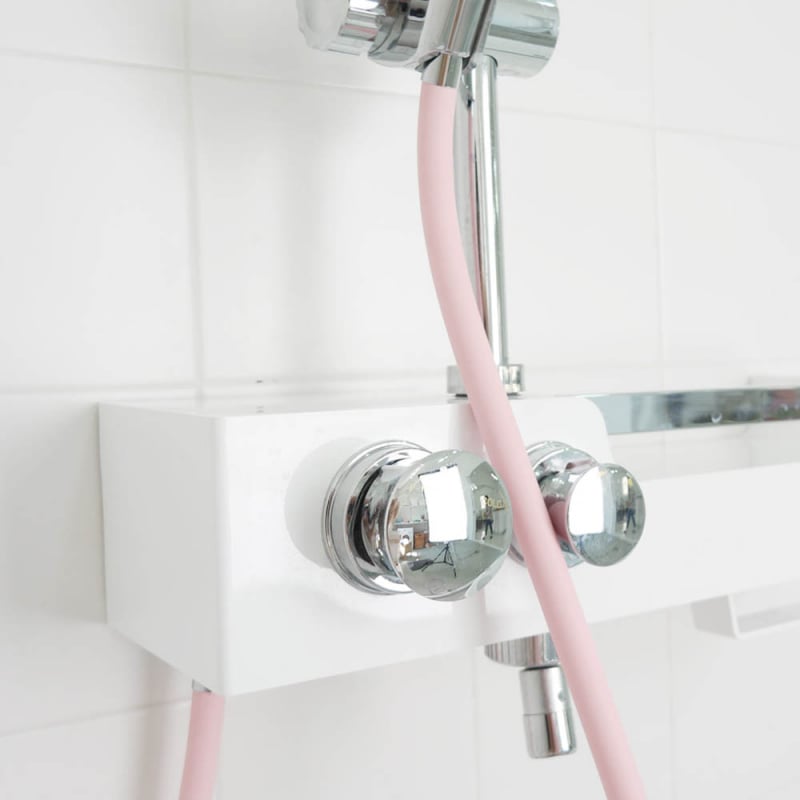 韓國熱賣 浴室品牌 bathtem Pantone 607U PVC花灑喉管 2米 (桃色)(特許分銷商)  蓮蓬頭, 磁離子, 濾芯, 淋浴, 過濾, 花灑噴頭, Shower, 浴室, 慳水, 除氯, 抑菌