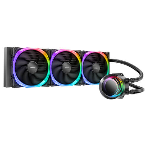 ANTEC VORTEX 360 The Epoch-Making All in One ARGB CPU Liquid Cooler ( BLACK / WHITE )