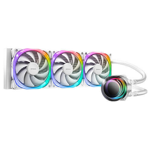 ANTEC VORTEX 360 The Epoch-Making All in One ARGB CPU Liquid Cooler ( BLACK / WHITE )