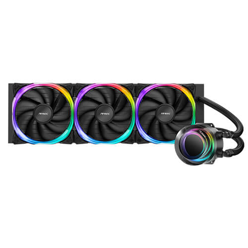 ANTEC VORTEX 360 The Epoch-Making All in One ARGB CPU Liquid Cooler ( BLACK / WHITE )