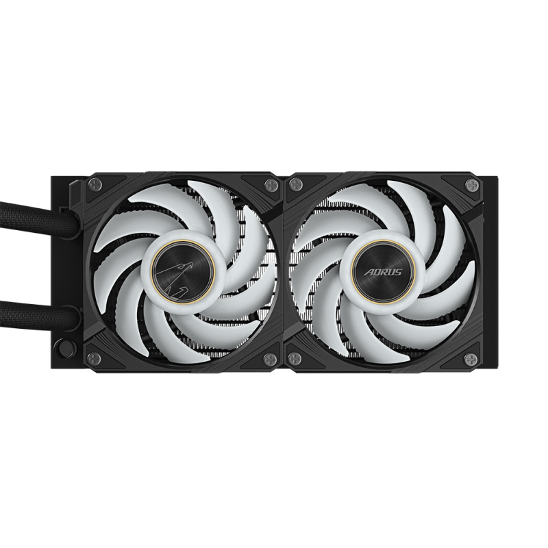 GIGABYTE AORUS WATERFORCE X II 240 ( LCD顯示一體式水冷散熱器 ) GIGABYTE AORUS WATERFORCE X II 240 ( LCD顯示一體式水冷散熱器 )