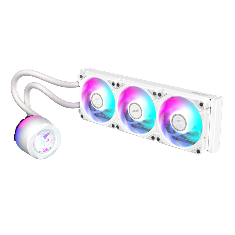 GIGABYTE AORUS WATERFORCE X II 360 ( LCD顯示一體式水冷散熱器 )