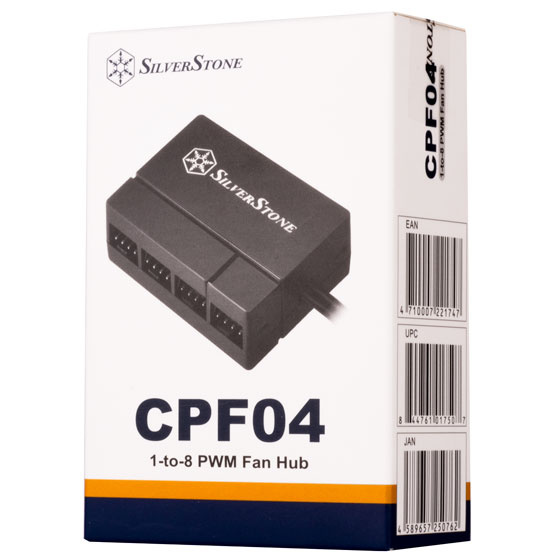 SILVERSTONE CPF04 PWM 風扇 集線器 8組