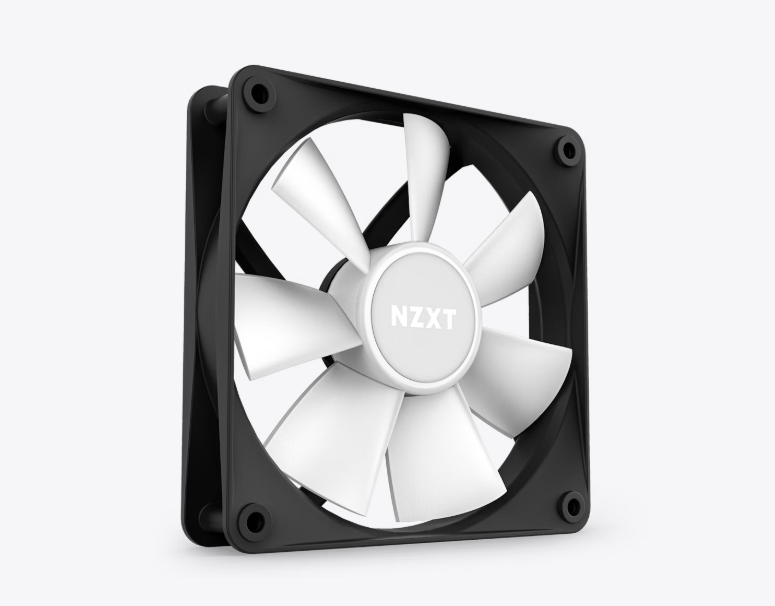 NZXT F120 RGB Core Triple Pack 5 (1) 3 x 120mm Hub-Mounted RGB Fans & Controller - ( Black / White )