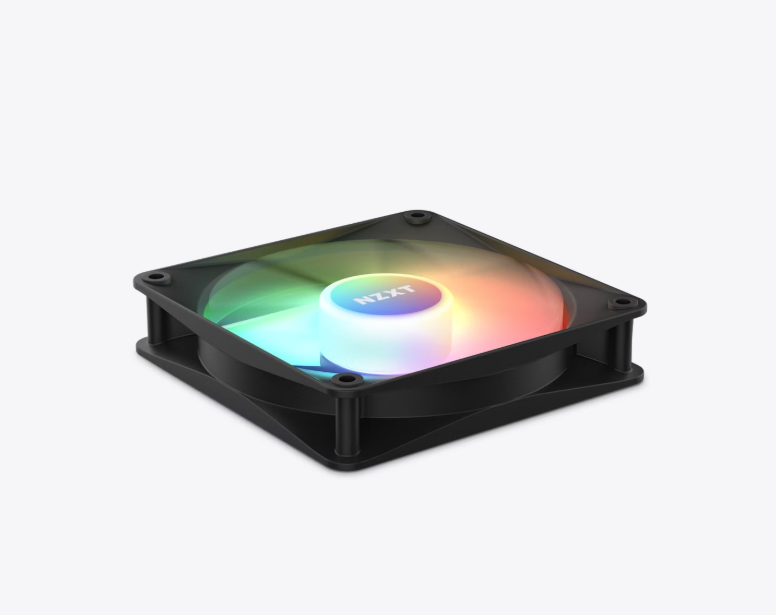 NZXT F120 RGB Core Triple Pack 5 (1) 3 x 120mm Hub-Mounted RGB Fans & Controller - ( Black / White )