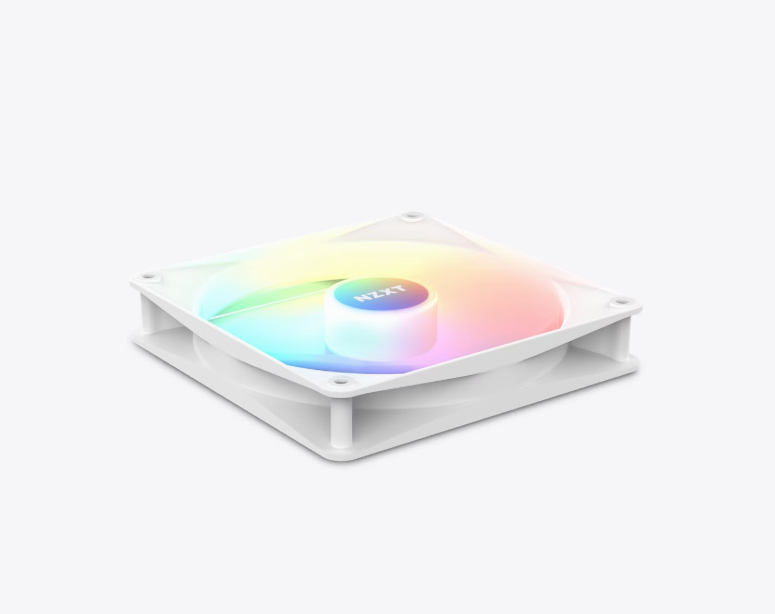 NZXT F120 RGB Core Triple Pack 5 (1) 3 x 120mm Hub-Mounted RGB Fans & Controller - ( Black / White )