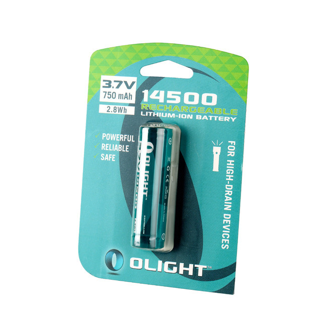 OLIGHT 14500鋰電池 ORB-145P07 750MAH 3.7V