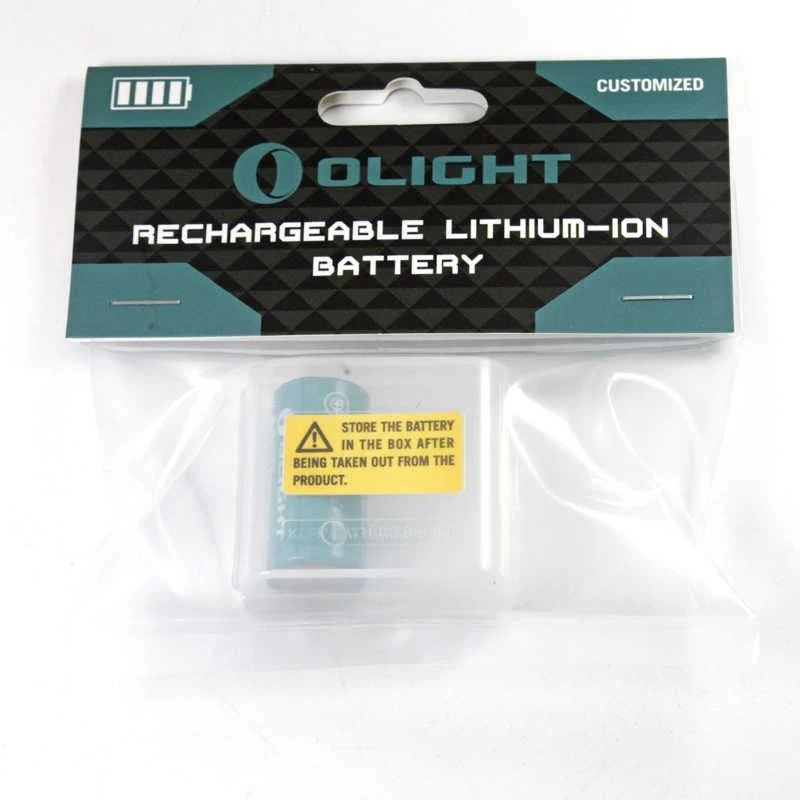 OLIGHT 16340鋰電池 16C05-10C 550MAH電池 S1R BATONII/BATON 3/PERUN MINI