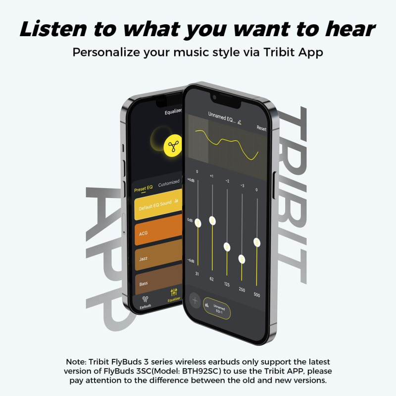 Tribit Flybuds 3 True Wireless Earbuds IPX8 無線藍牙耳機