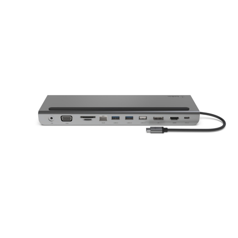 Belkin CONNECT™ USB-C 11 合 1 多埠擴充座 (INC004btSGY)