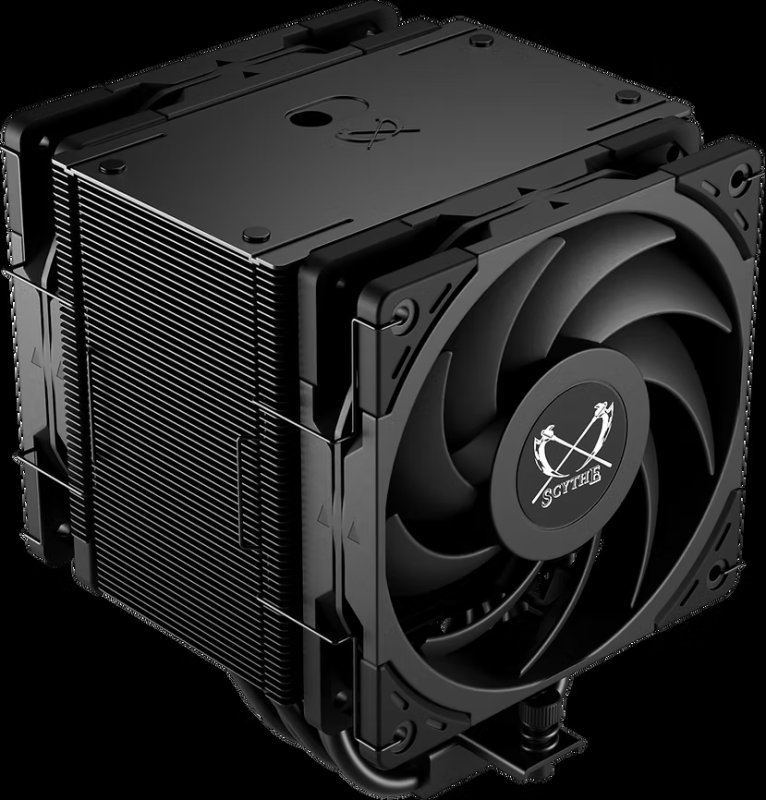 Scythe 無限六 闇黑雙風版 MUGEN 6 DUAL FAN BLACK EDITION - SCMG-6000DBE