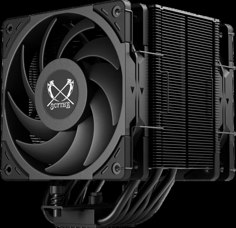 Scythe 無限六 闇黑雙風版 MUGEN 6 DUAL FAN BLACK EDITION - SCMG-6000DBE