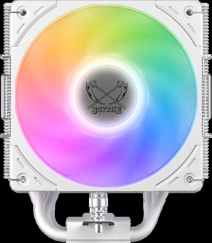 Scythe 無限六 雪彩雙風版 MUGEN 6 DUAL FAN WHITE ARGB EDITION - SCMG-6000DWR