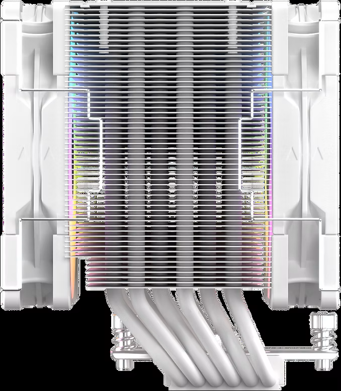 Scythe 無限六 雪彩雙風版 MUGEN 6 DUAL FAN WHITE ARGB EDITION - SCMG-6000DWR