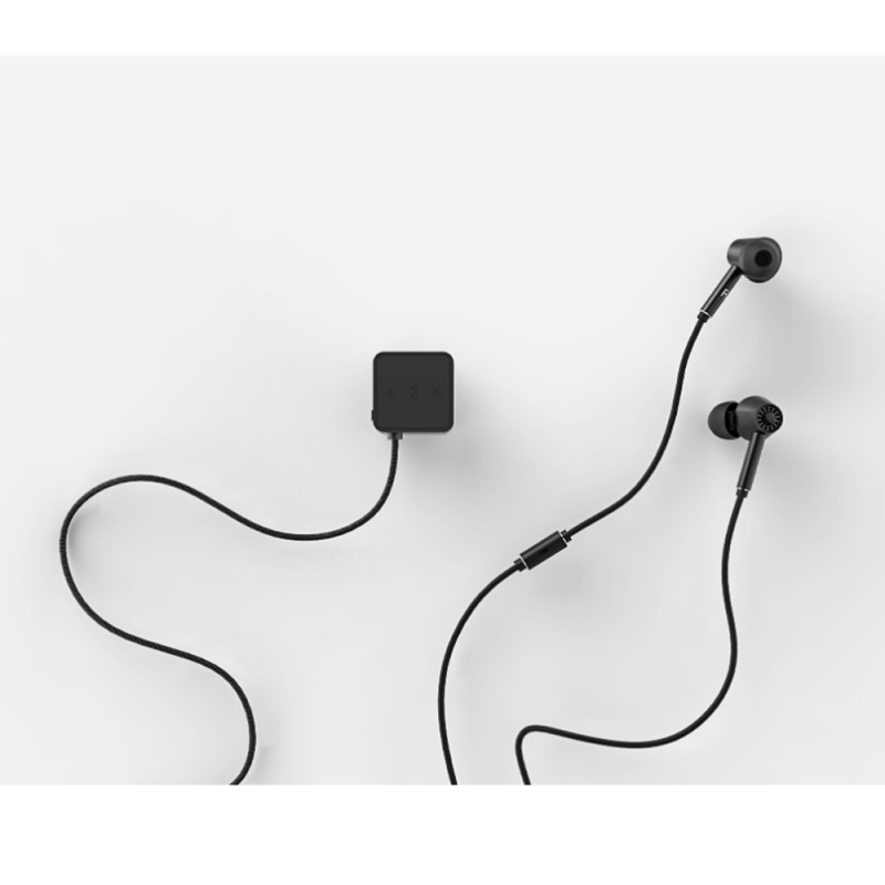 QCY - E1 無線藍牙耳機 ANC主動降噪 入耳式音樂耳機耳麥 相容蘋果安卓手機 黑色