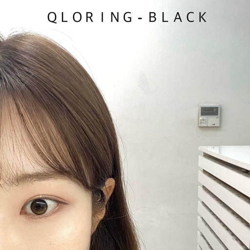 【散光】Torica QLORING Black 토리카 클로링 블랙 (난시 교정용) 每月抛棄散光彩妝隱形眼鏡