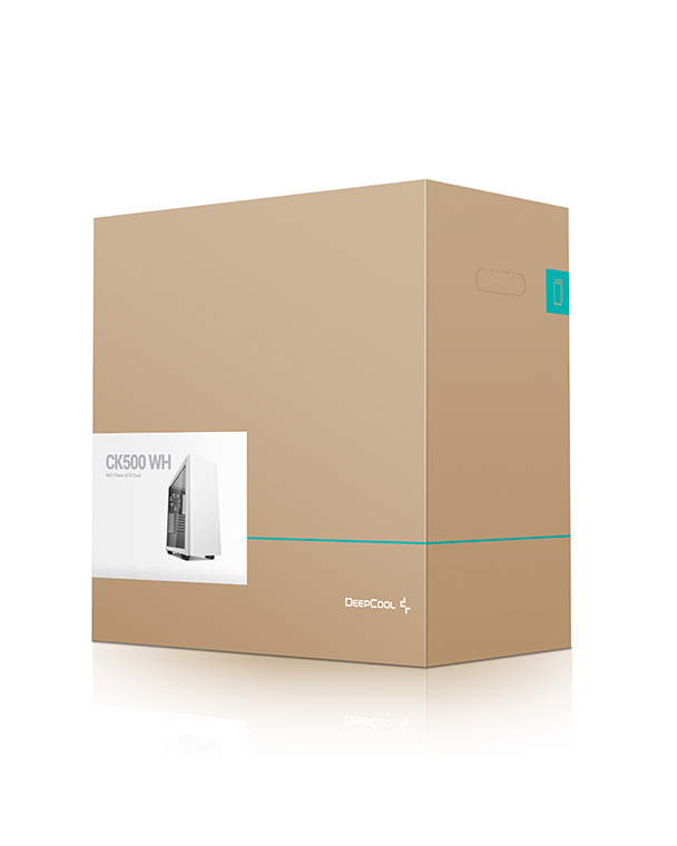 DeepCool CK500 中塔機箱 - 白色