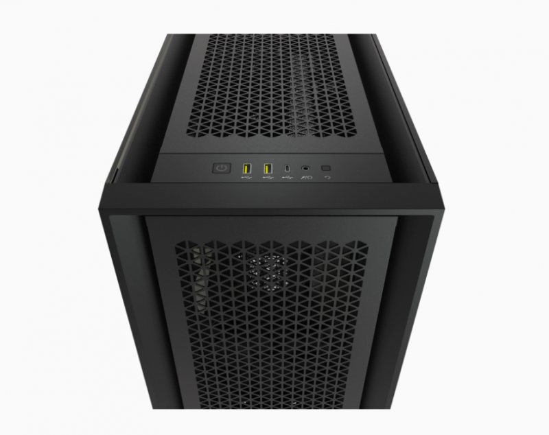 CORSAIR 5000D AIRFLOW Tempered Glass Mid-Tower ATX PC Case — Black