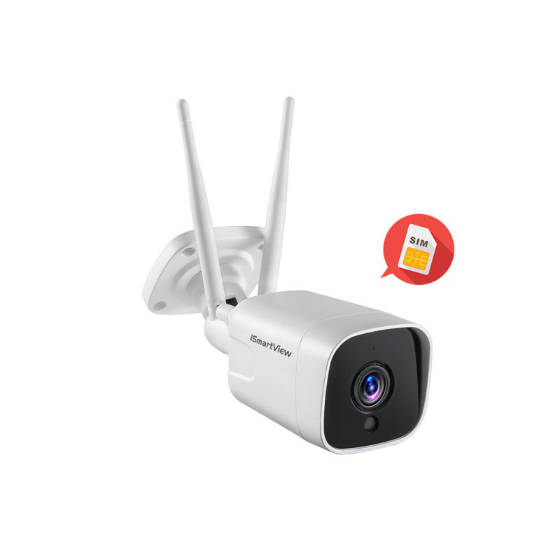 iSmartView CCTV 4G LTE 5G Camera 1080P流動數據SIM卡聯網 網絡攝影機 支援RTSP