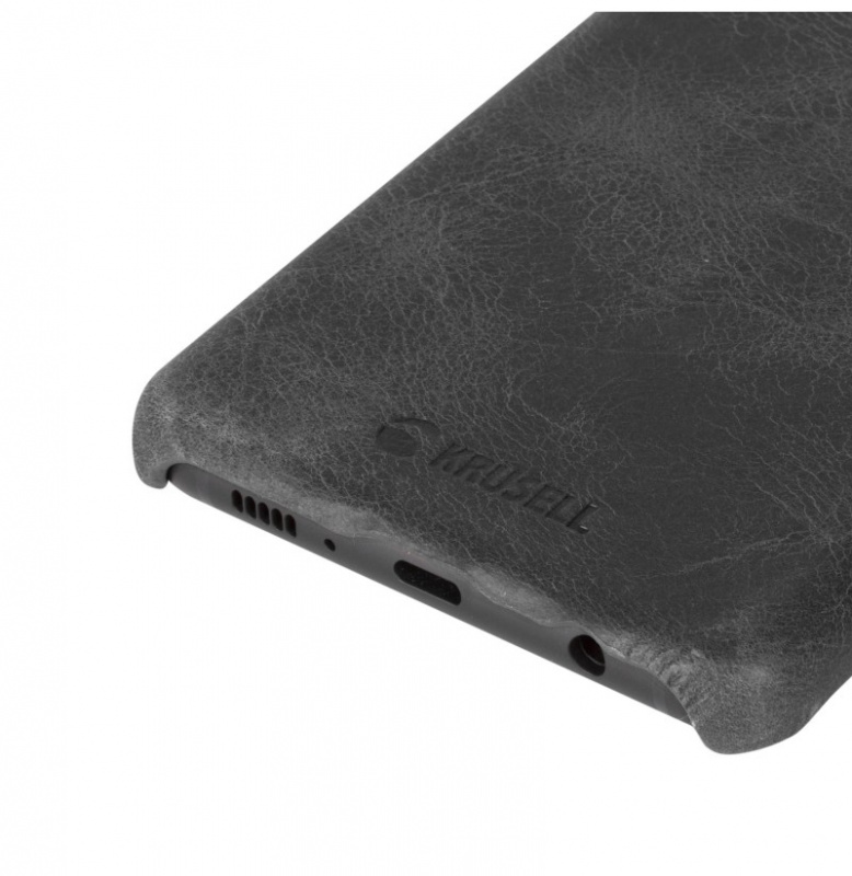 Krusell - Sunne Cover Samsung Galaxy S10 真皮皮套 復古黑色 - vintage black (KSE-61620)