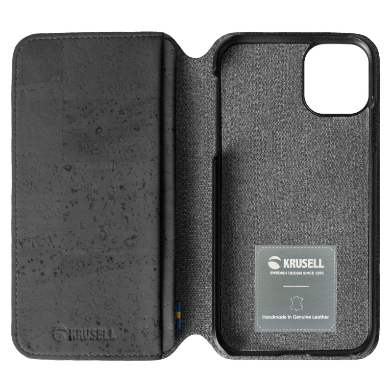 Krusell - Birka Phone Wallet for Apple iPhone 11 Pro Max - 蘑菇手機保護殼 Black (KSE-61806)
