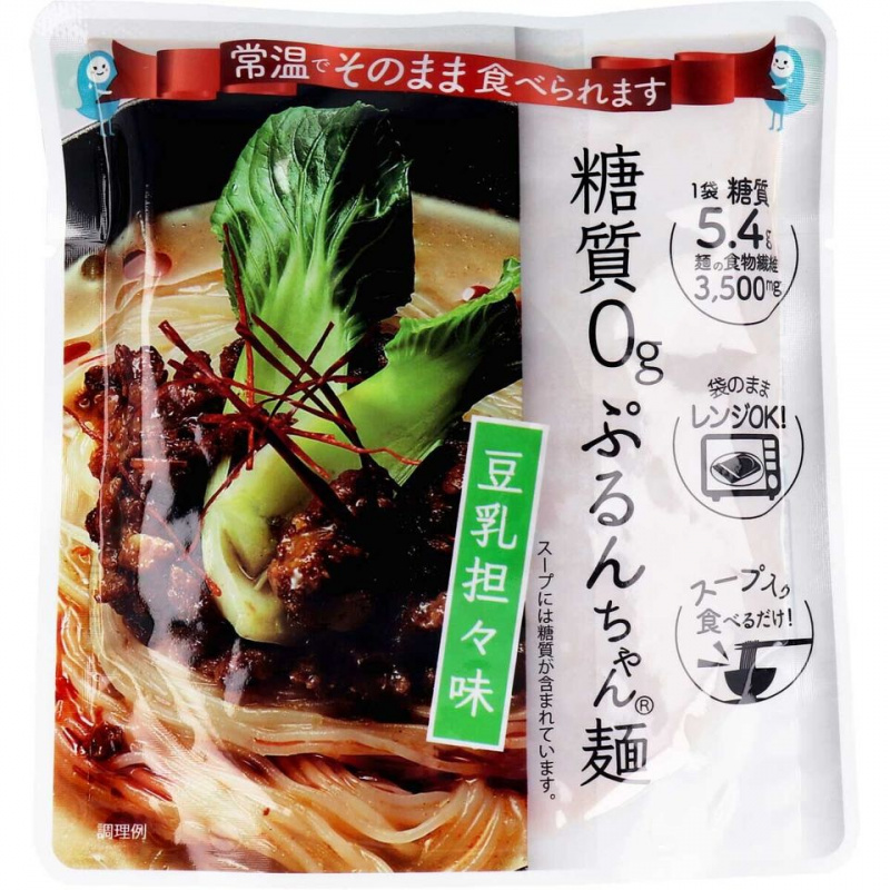Omikenshi-糖質0g減肥低卡路里蒟蒻麵/豆乳擔擔味味(每份200g）