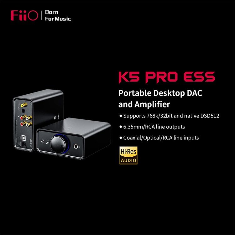 FiiO K5 Pro ESS 家用解碼耳擴