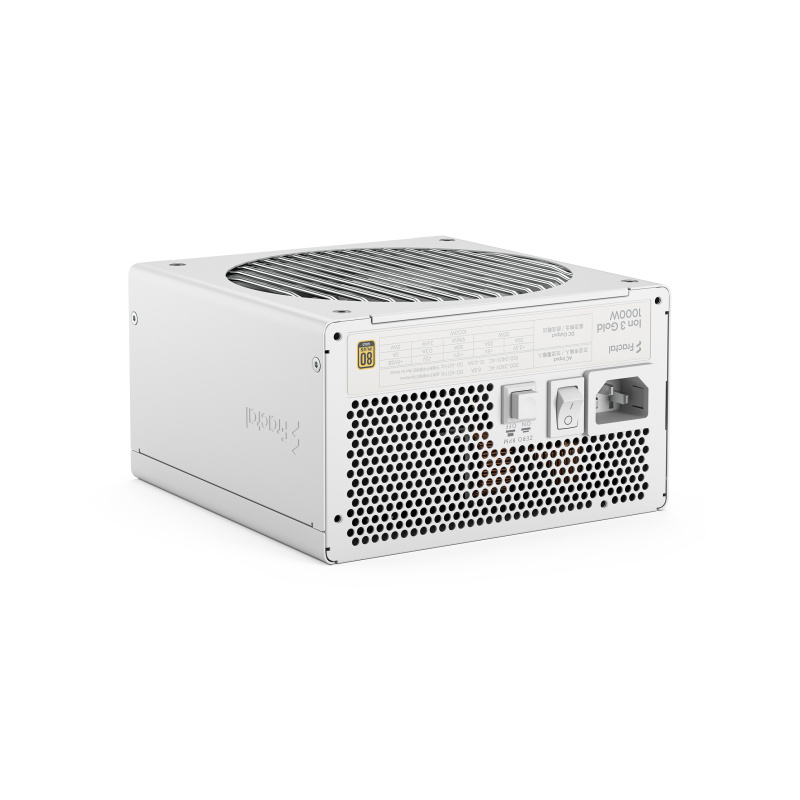 Fractal Design Ion 3 Gold 1000W ATX3.1 Fully Modular PSU ( Black : FD-P-IA3G-100 / White: FD-P-IA3G-101 ) Fractal Design Ion 3 Gold 1000W ATX3.1 Fully Modular PSU ( Black : FD-P-IA3G-100 / White: FD-P-IA3G-101 )