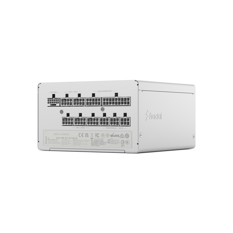 Fractal Design Ion 3 Gold 1000W ATX3.1 Fully Modular PSU ( Black : FD-P-IA3G-100 / White: FD-P-IA3G-101 ) Fractal Design Ion 3 Gold 1000W ATX3.1 Fully Modular PSU ( Black : FD-P-IA3G-100 / White: FD-P-IA3G-101 )