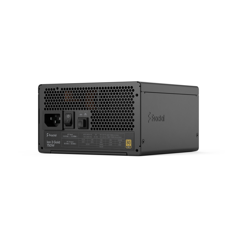 Fractal Design Ion 3 Gold 750W ATX3.1 Fully Modular PSU ( FD-P-IA3G-750 ) Fractal Design Ion 3 Gold 750W ATX3.1 Fully Modular PSU ( FD-P-IA3G-750 )