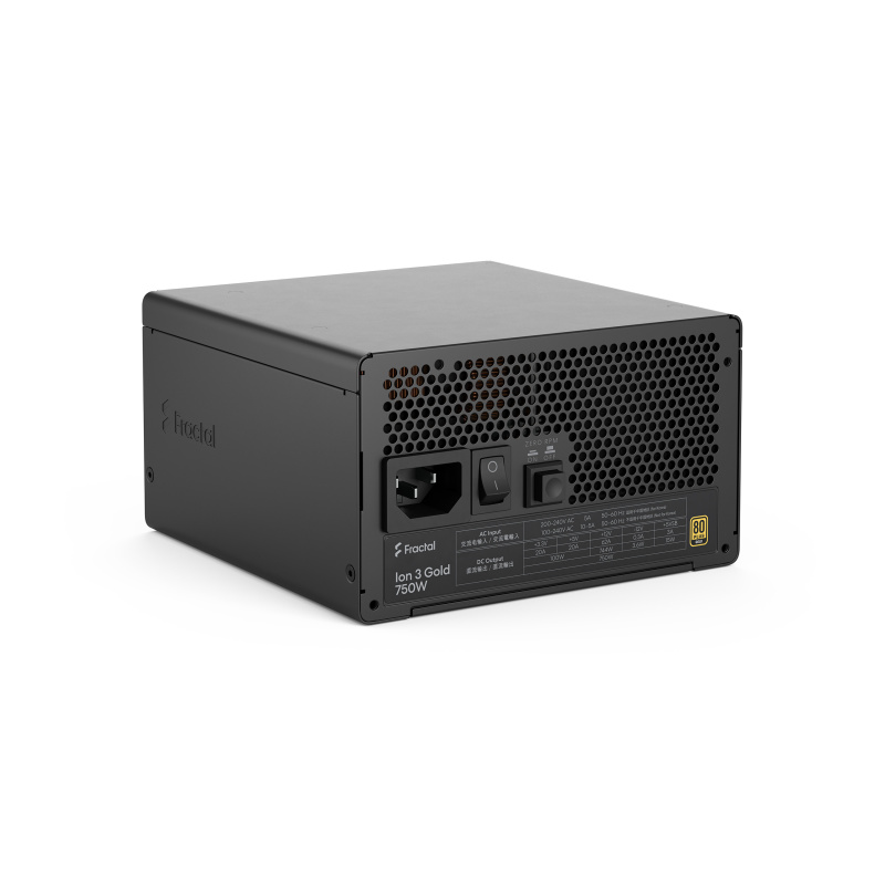 Fractal Design Ion 3 Gold 750W ATX3.1 Fully Modular PSU ( FD-P-IA3G-750 ) Fractal Design Ion 3 Gold 750W ATX3.1 Fully Modular PSU ( FD-P-IA3G-750 )