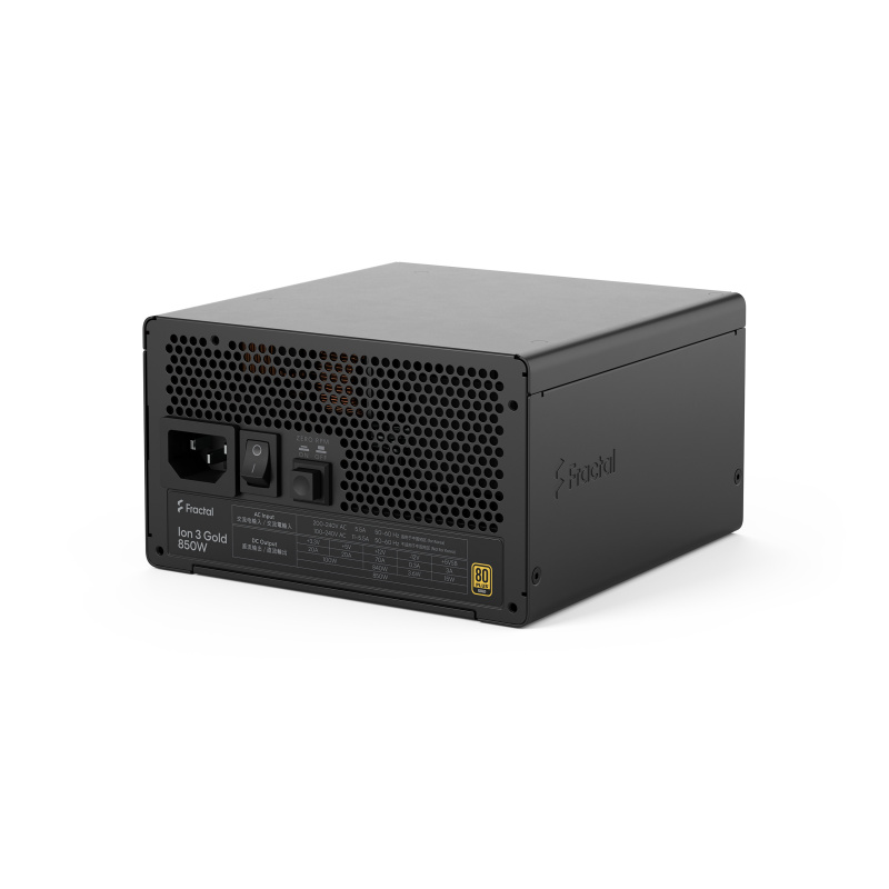 Fractal Design Ion 3 Gold 850W ATX3.1 Fully Modular PSU ( FD-P-IA3G-850 ) Fractal Design Ion 3 Gold 850W ATX3.1 Fully Modular PSU ( FD-P-IA3G-850 )