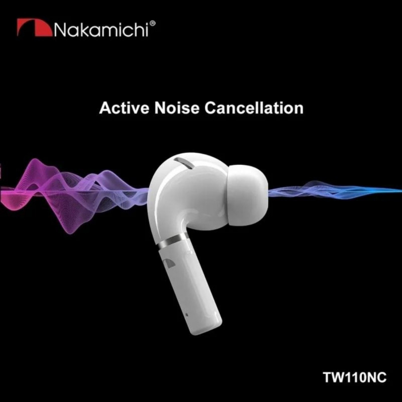 【限時免運費】Nakamichi 主動式藍牙降噪真無線耳機 [TW110NC]