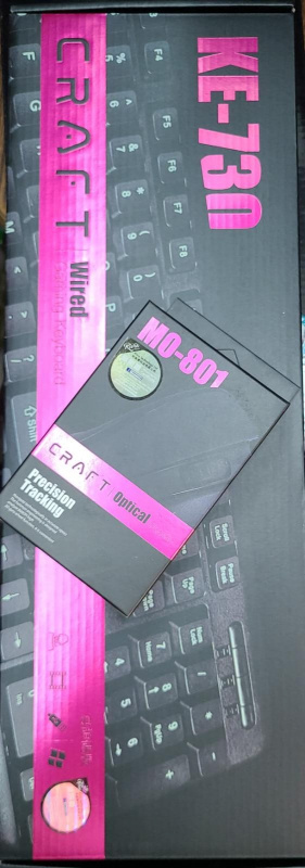 Craft Wired Keyboard & Optical Mouse 鍵盤滑鼠套裝
