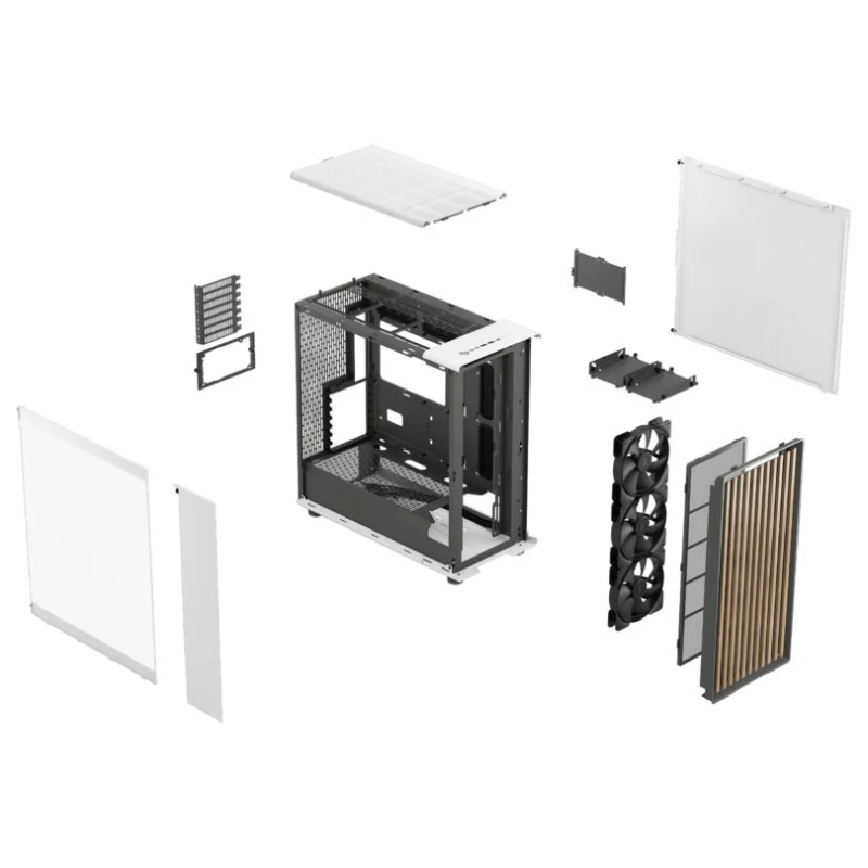 Fractal Design North XL TG ( Charcoal Black FD-C-NOR1X-02  / Chalk White FD-C-NOR1X-04 )