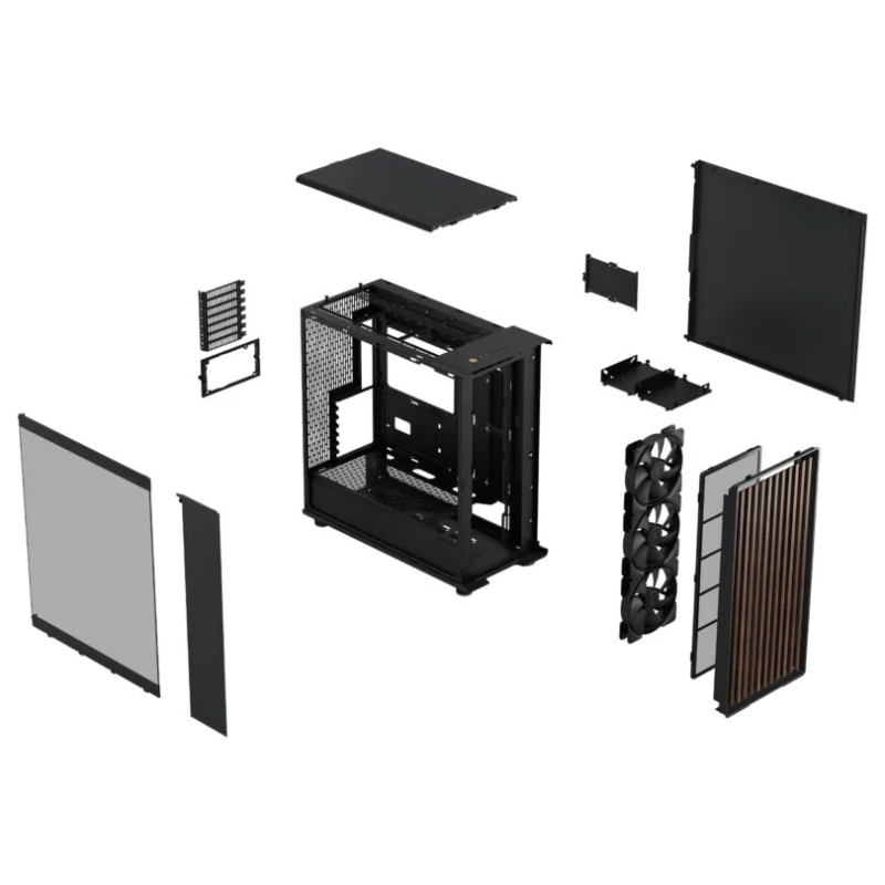 Fractal Design North XL TG ( Charcoal Black FD-C-NOR1X-02  / Chalk White FD-C-NOR1X-04 )