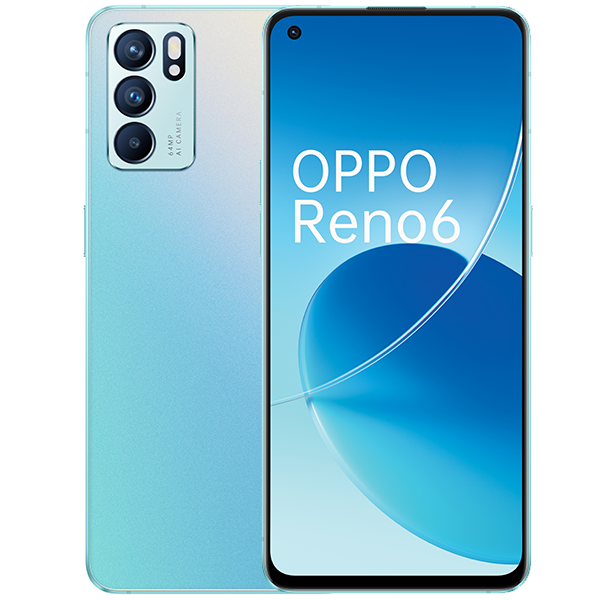 OPPO Reno6 5G (8+128GB) 智慧型手機 (星河藍 / 夜海黑)