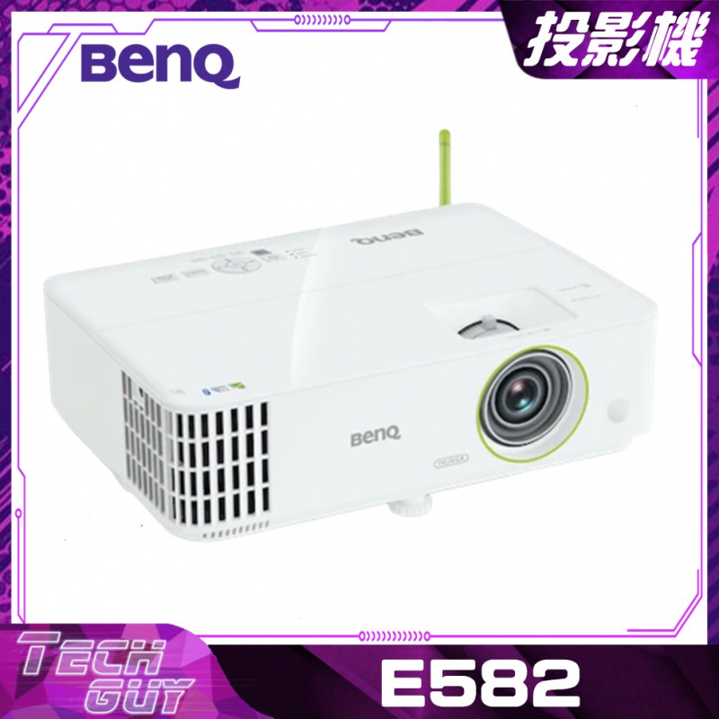 BenQ【E582】1080p 3600流明 商務投影機