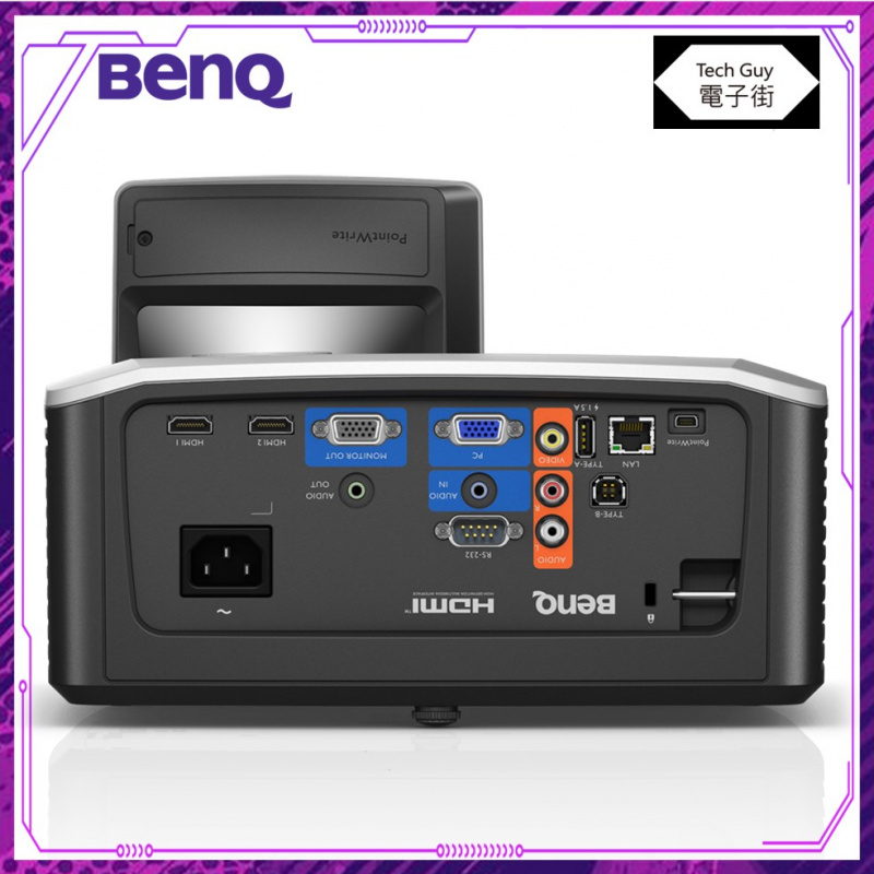 BenQ【MW855UST+】WXGA 超短距交互式投影機