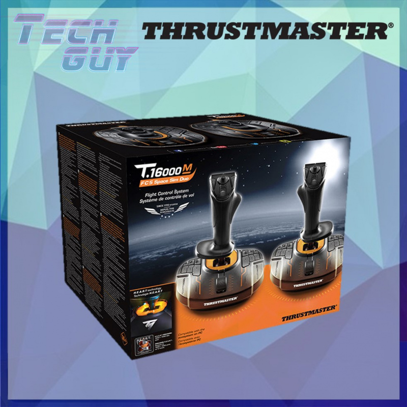Thrustmaster【T.16000M】FCS Space Sim Duo 遊戲飛行搖桿