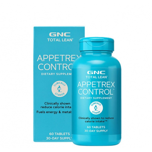 GNC - Total Lean® Appetrex Control 食慾控制（增加飽腹感 / 減少卡路里攝入) [60粒]