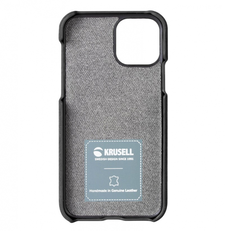 Krusell - Broby iPhone 11 Case Pro Max 高級皮革保護殼 - Stone (KSE-61769)