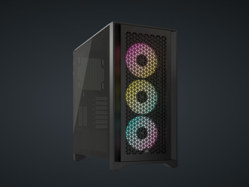 CORSAIR iCUE 4000D RGB AIRFLOW 中型強化玻璃機箱 ( ATX ) ( BLACK / WHITE )