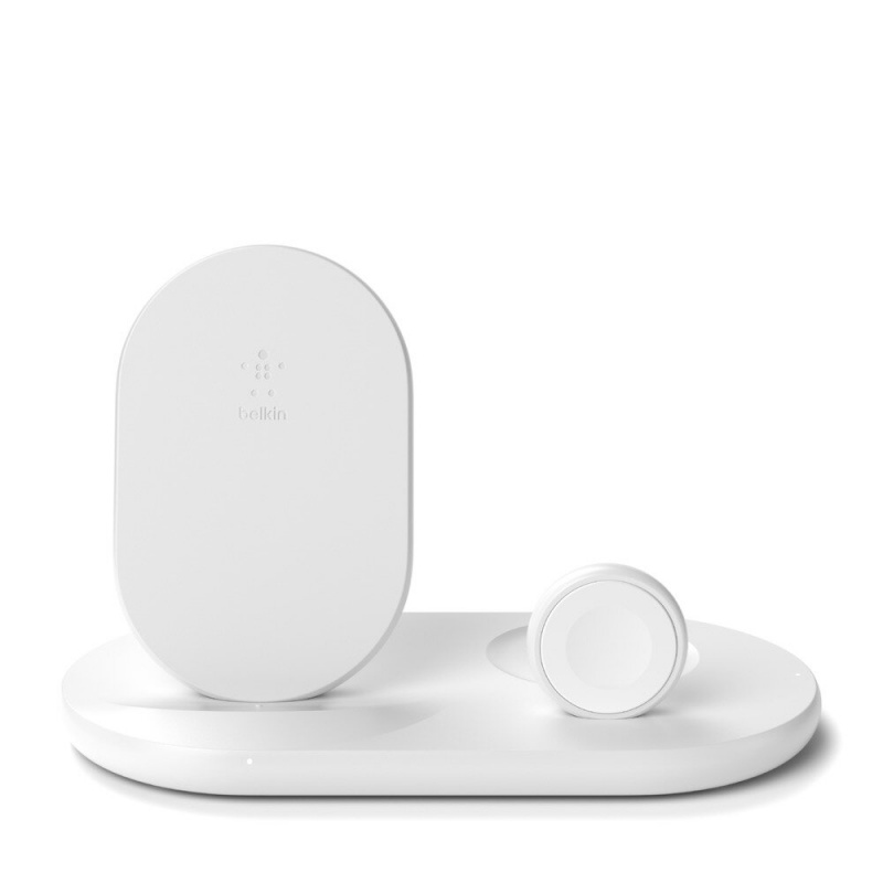 Belkin BOOST↑CHARGE™ Apple 裝置專用 3 合 1 無線充電器 (白色/黑色)