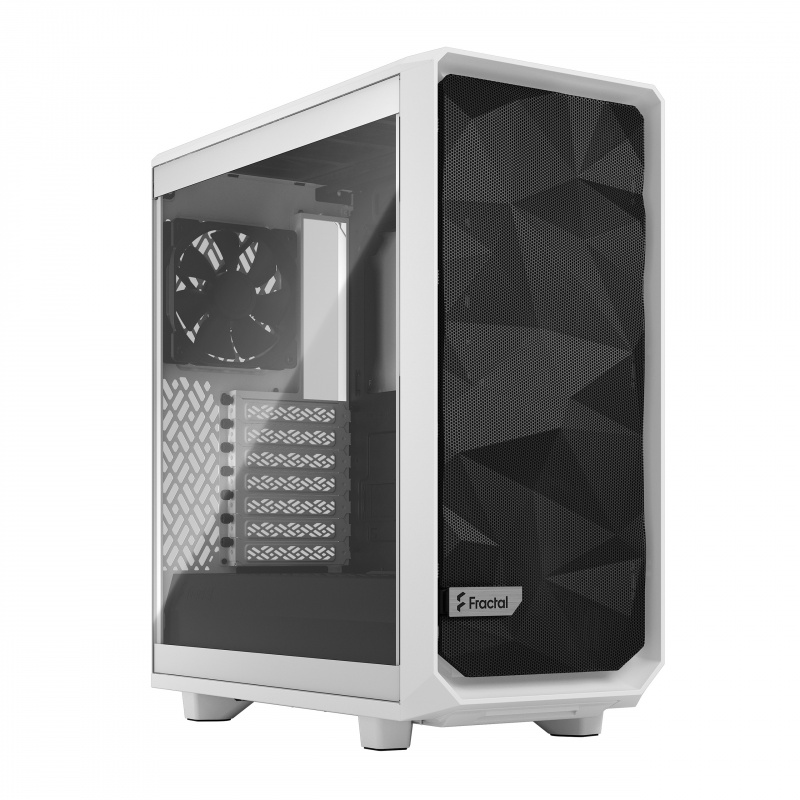 Fractal Design Meshify 2 Compact White TG Clear Tint ( FD-C-MES2C-05 ) Fractal Design Meshify 2 Compact White TG Clear Tint ( FD-C-MES2C-05 )