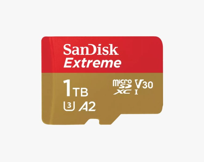 SanDisk Extreme® microSDXC™ UHS-I 記憶卡 ( 64GB - 2TB )